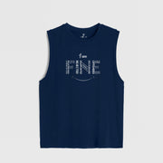 I am Fine Tank Top - 01 - Lure Gears
