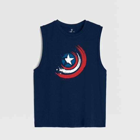 Captain America Tank Top - 01 - Lure Gears