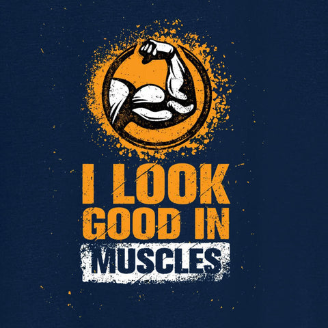 I Look Good in muscles Tank Top - 01 - Lure Gears