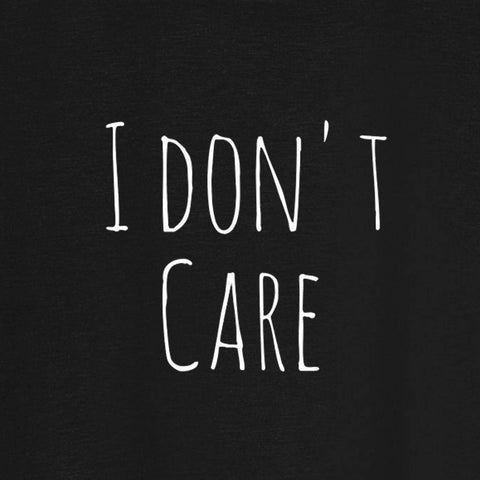 I Don't Care Tank Top - 01 - Lure Gears