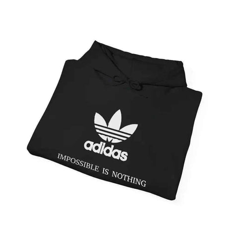 Adidas Unisex Black Color Premium Hoodie