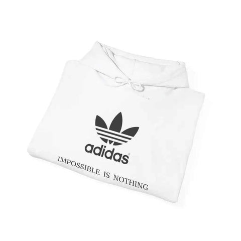 Adidas Unisex White Color Premium Hoodie
