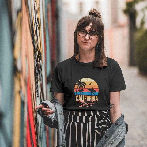 Retro California Beach Tee