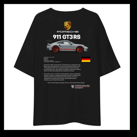 Porsche 911 Oversized Car t-shirt